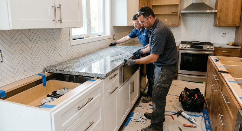 Custom Countertop Installation in Sonoma County, CA