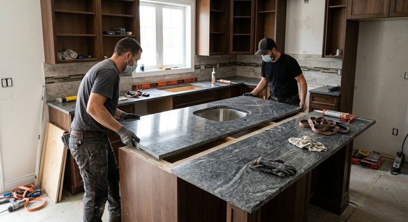 Granite Installation in Santa Rosa, CA