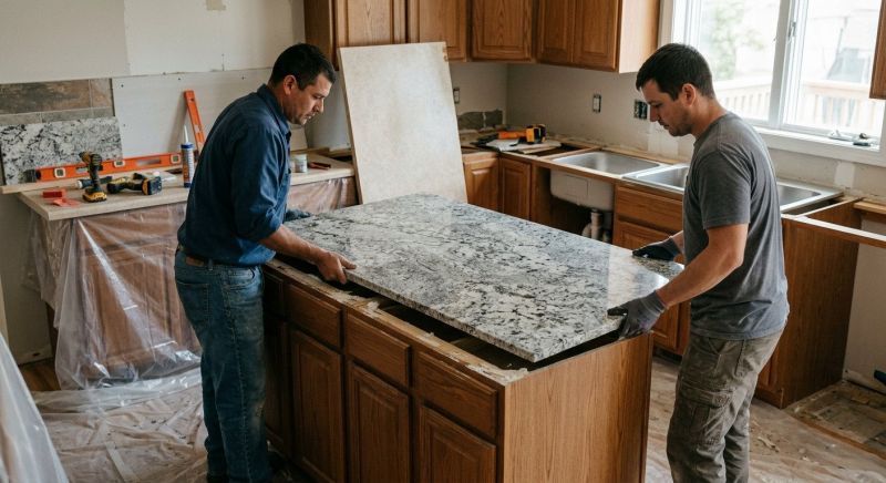 Granite Installation in Napa, CA