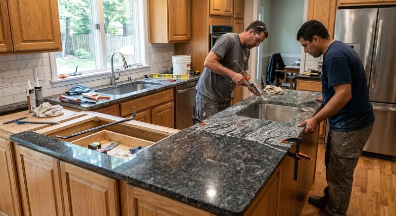 Granite Installation in Napa, CA