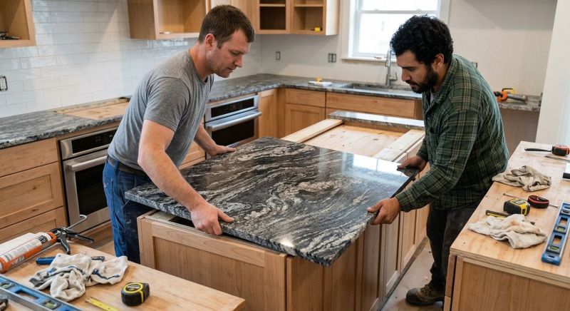 Kitchen Countertop Replacement in Lake County, IL
