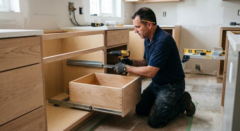Kitchen Shelving Installation in Bloomington, IN