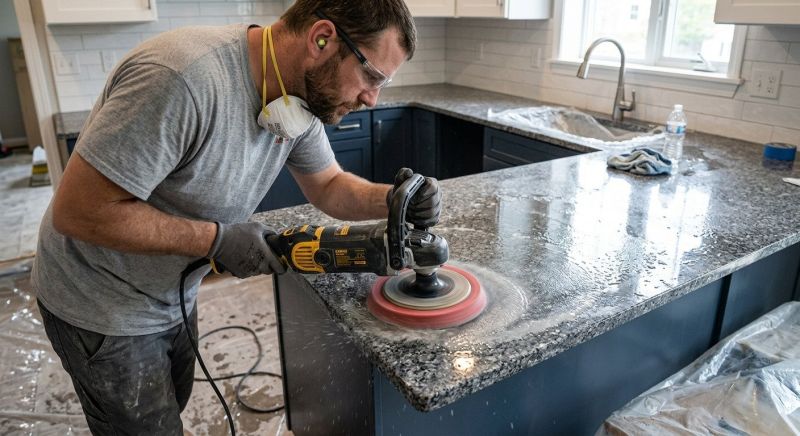 Marble Countertop Polishing in Sacramento, CA
