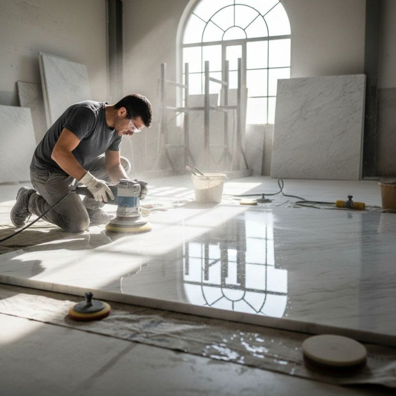 Stone Polishing Vs. Stone Replacement For Commercial Properties