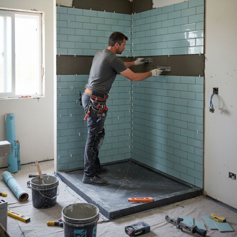 Tile Shower Renovation in Alpharetta, GA