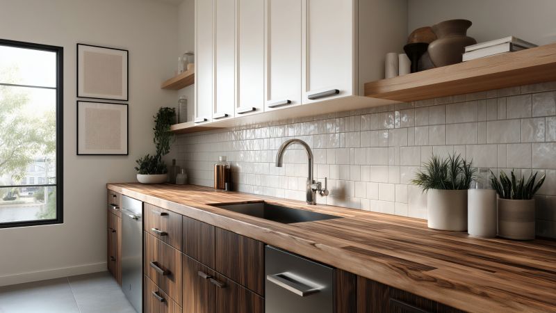 Wood Countertop Installation in Sonoma County, CA